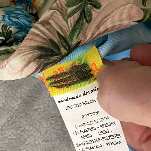 New! Agua Bendita PERLA BIKINI BOTTOM Aine Drop 24273 - Picture 9 of 13